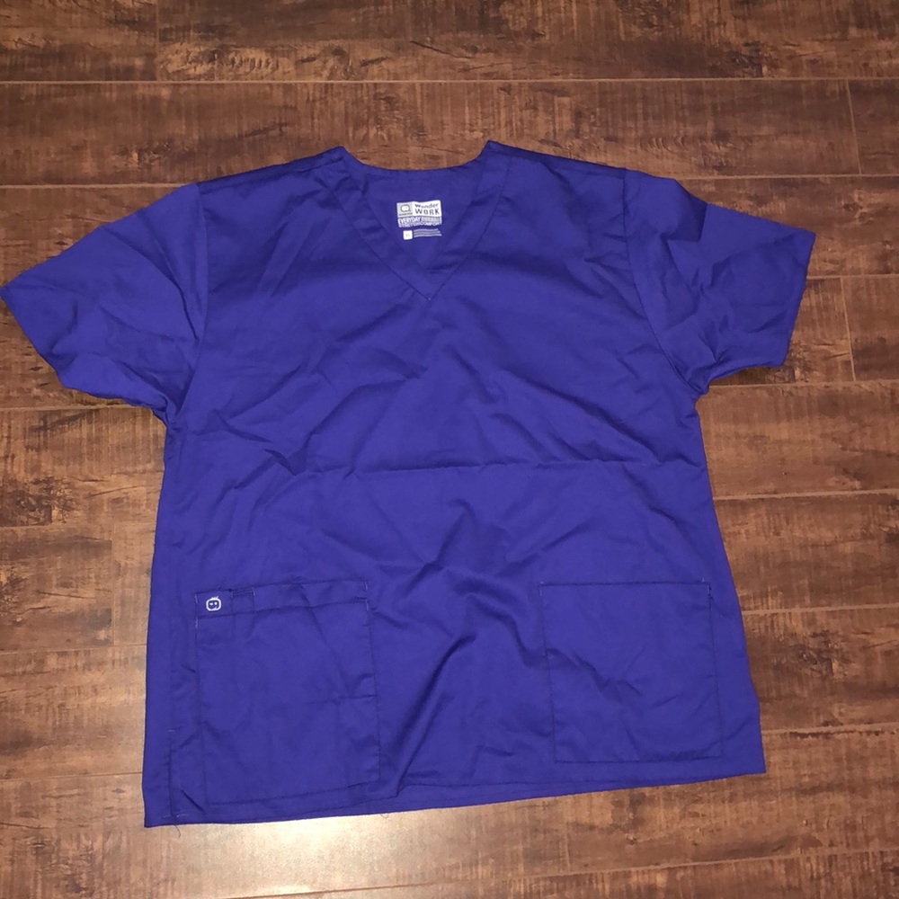 3/15 Purple scrub Wonder Work size XL